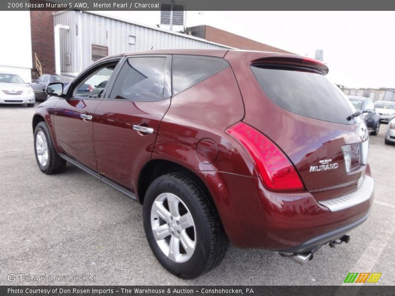 Merlot Pearl / Charcoal 2006 Nissan Murano S AWD