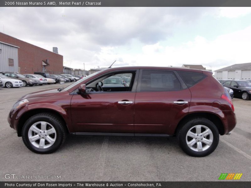 Merlot Pearl / Charcoal 2006 Nissan Murano S AWD