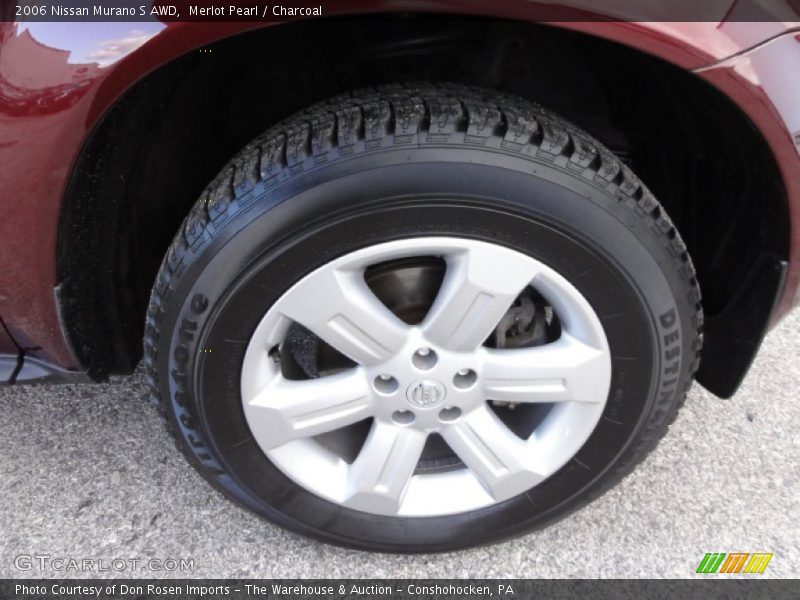 Merlot Pearl / Charcoal 2006 Nissan Murano S AWD