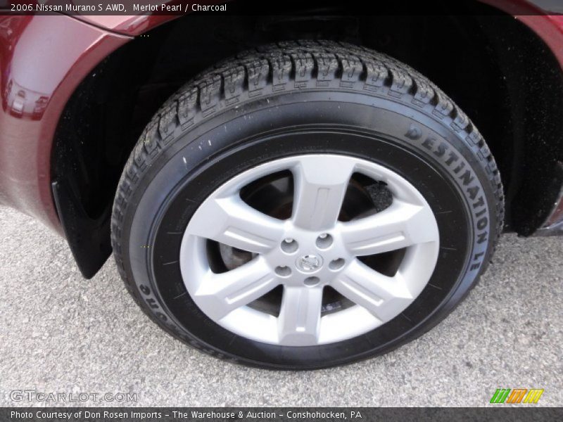 Merlot Pearl / Charcoal 2006 Nissan Murano S AWD