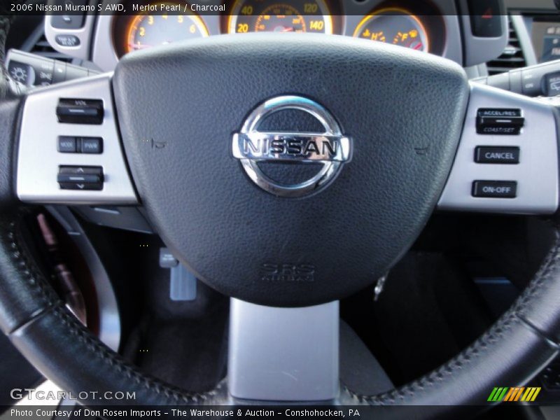 Merlot Pearl / Charcoal 2006 Nissan Murano S AWD