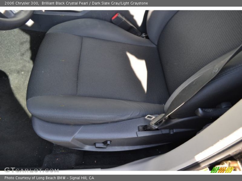 Brilliant Black Crystal Pearl / Dark Slate Gray/Light Graystone 2006 Chrysler 300