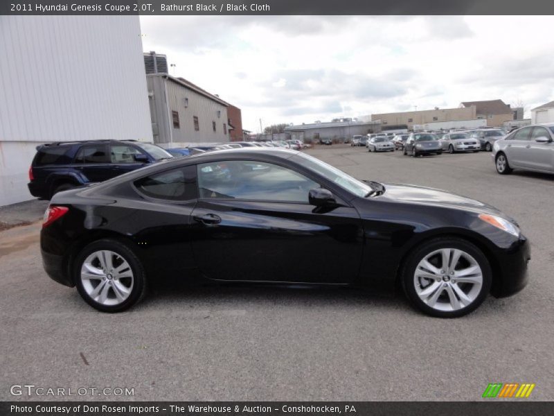 Bathurst Black / Black Cloth 2011 Hyundai Genesis Coupe 2.0T
