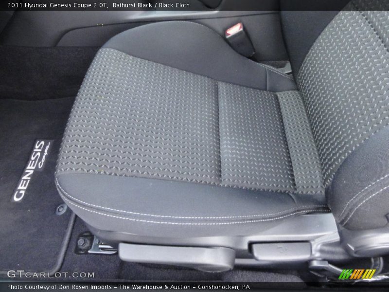 Bathurst Black / Black Cloth 2011 Hyundai Genesis Coupe 2.0T