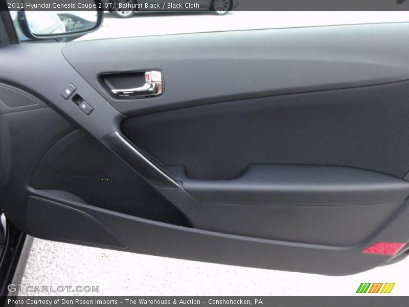 Bathurst Black / Black Cloth 2011 Hyundai Genesis Coupe 2.0T