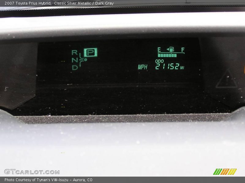 Classic Silver Metallic / Dark Gray 2007 Toyota Prius Hybrid