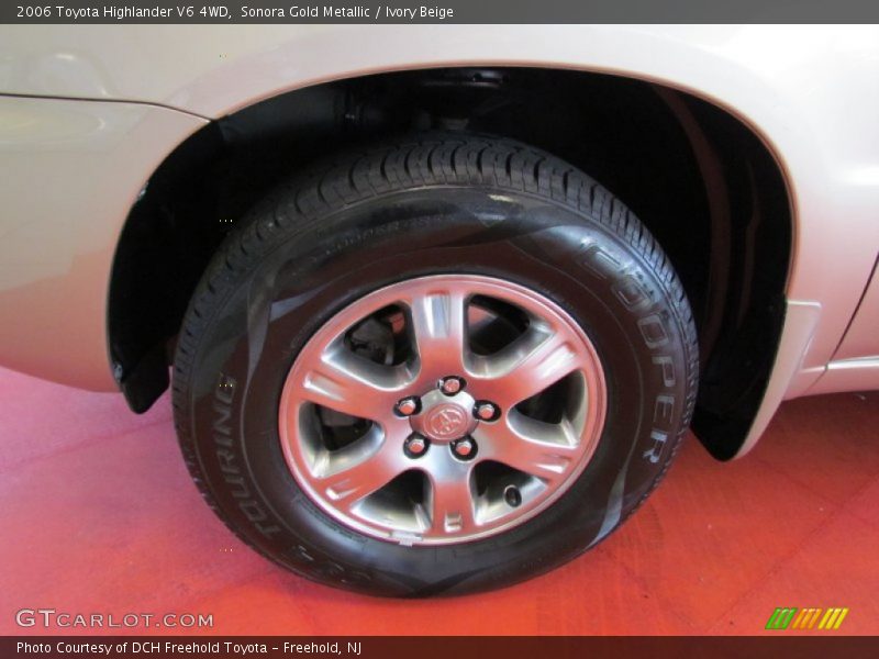Sonora Gold Metallic / Ivory Beige 2006 Toyota Highlander V6 4WD