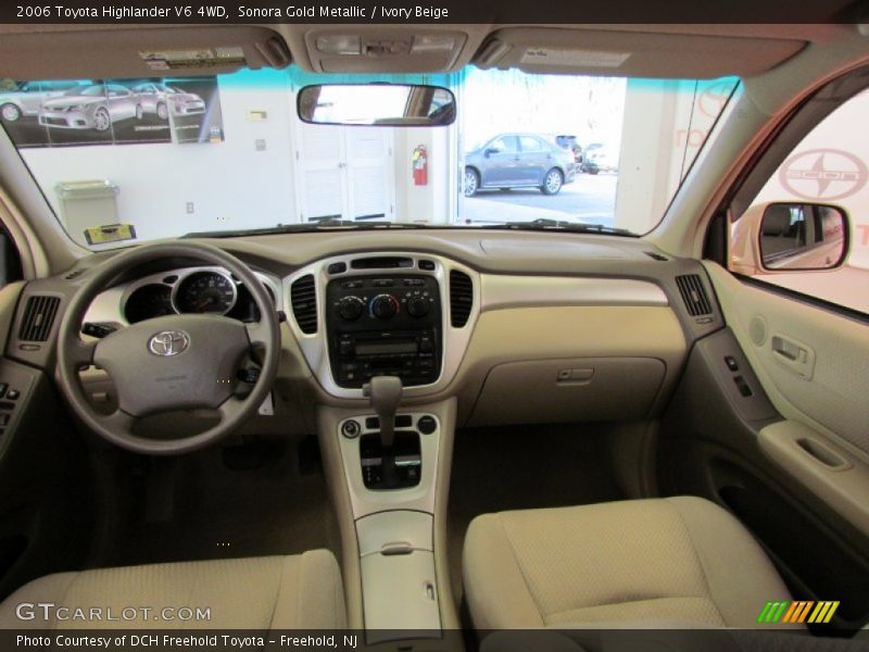 Sonora Gold Metallic / Ivory Beige 2006 Toyota Highlander V6 4WD