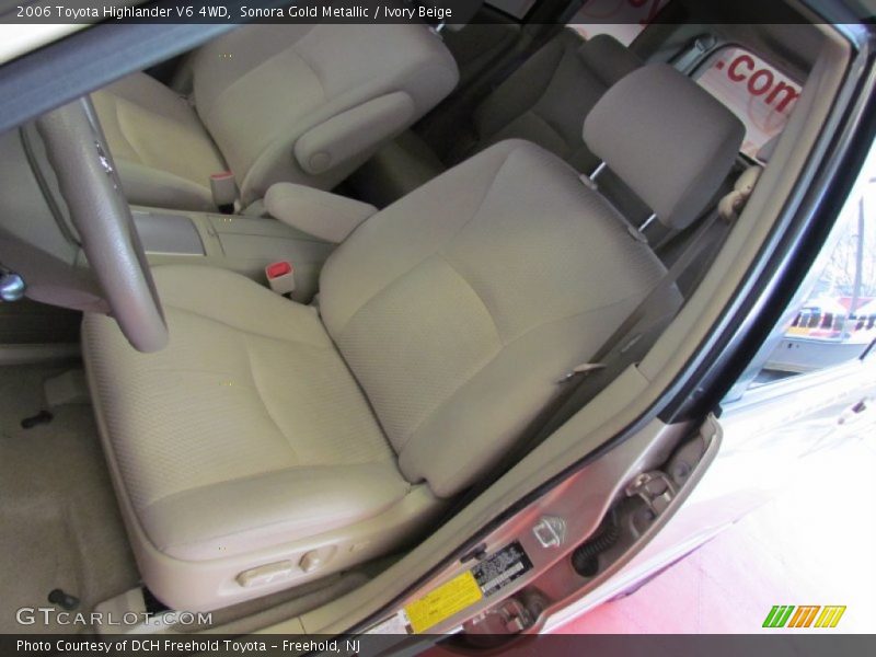 Sonora Gold Metallic / Ivory Beige 2006 Toyota Highlander V6 4WD