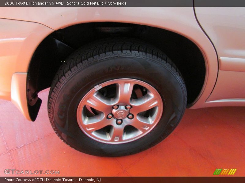 Sonora Gold Metallic / Ivory Beige 2006 Toyota Highlander V6 4WD