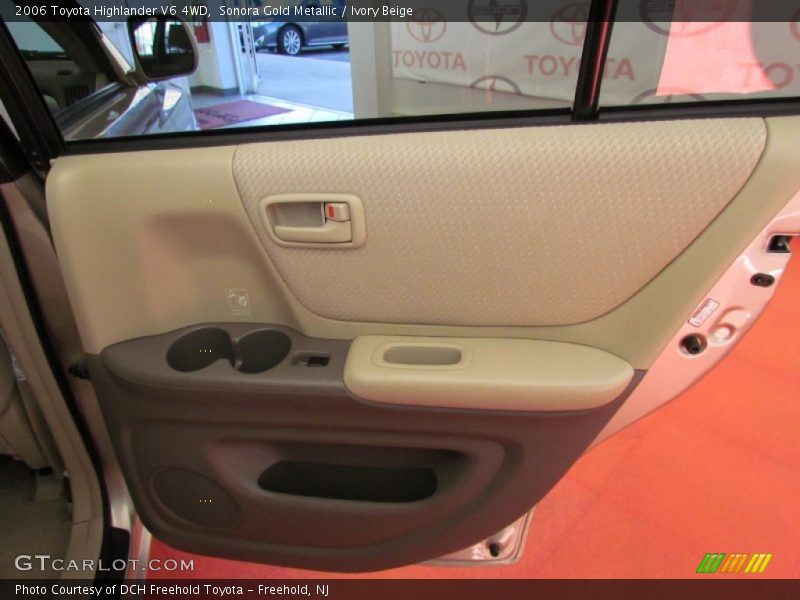 Sonora Gold Metallic / Ivory Beige 2006 Toyota Highlander V6 4WD