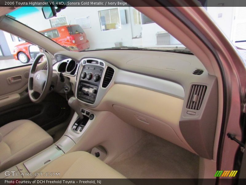 Sonora Gold Metallic / Ivory Beige 2006 Toyota Highlander V6 4WD