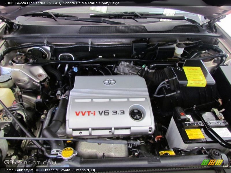 Sonora Gold Metallic / Ivory Beige 2006 Toyota Highlander V6 4WD