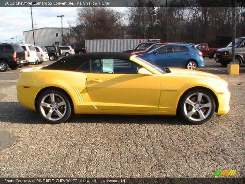  2011 Camaro SS Convertible Rally Yellow