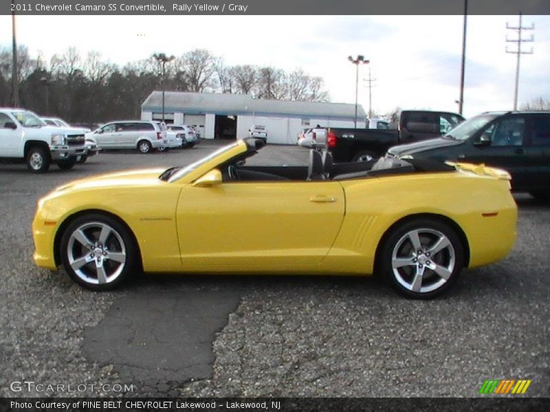  2011 Camaro SS Convertible Rally Yellow
