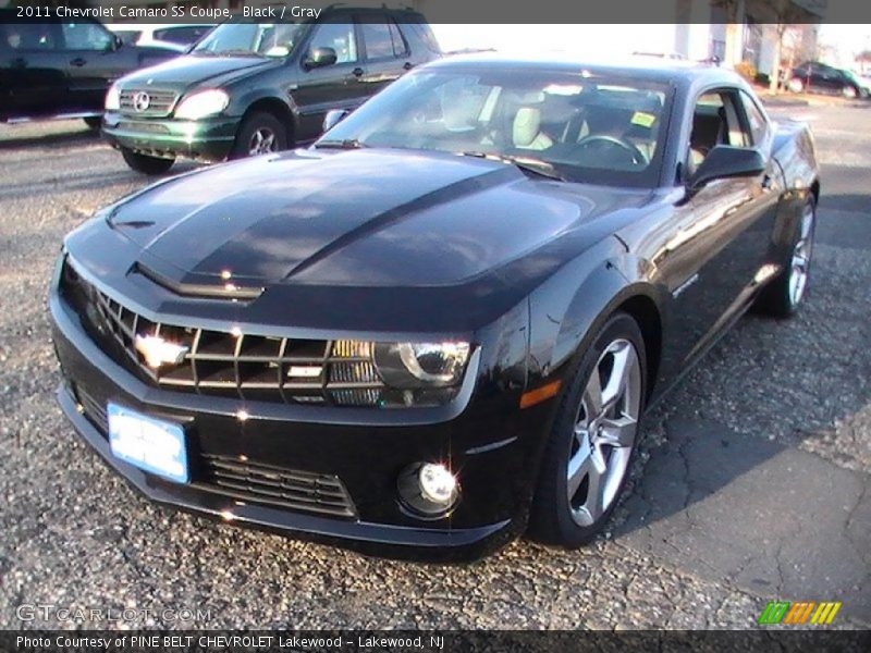Black / Gray 2011 Chevrolet Camaro SS Coupe