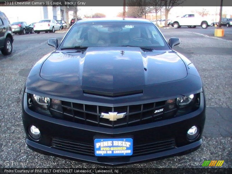 Black / Gray 2011 Chevrolet Camaro SS Coupe