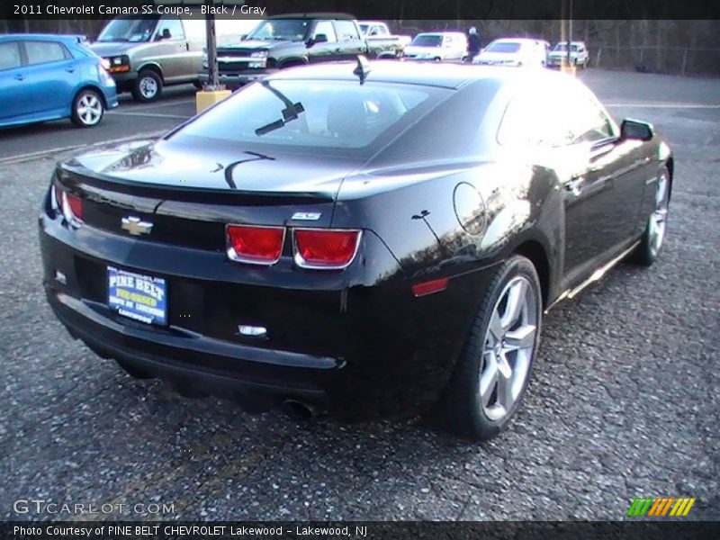 Black / Gray 2011 Chevrolet Camaro SS Coupe