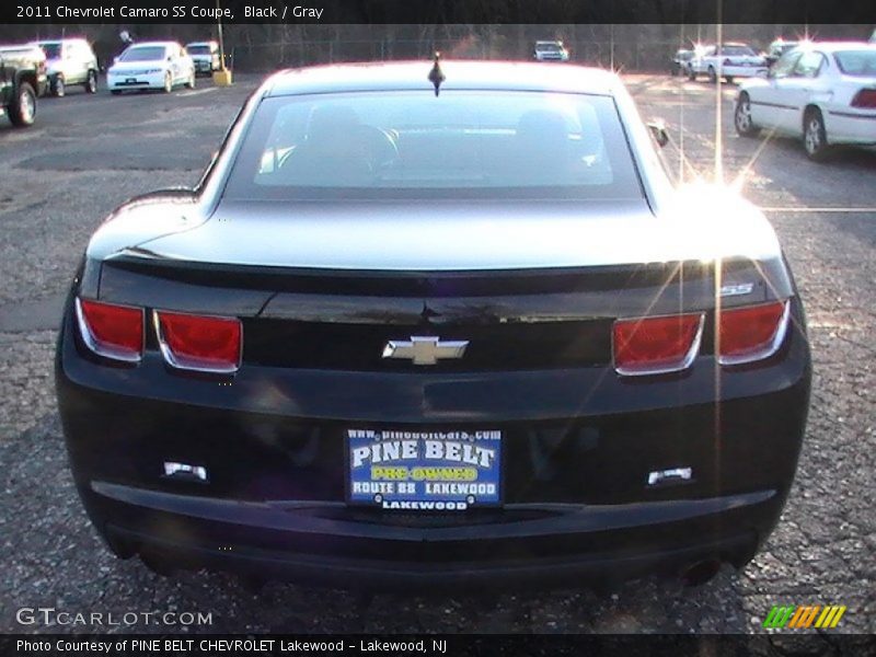 Black / Gray 2011 Chevrolet Camaro SS Coupe