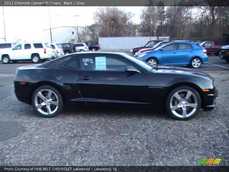 Black / Gray 2011 Chevrolet Camaro SS Coupe