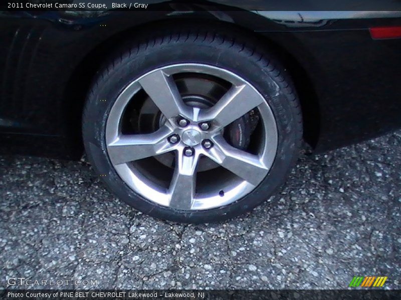 Black / Gray 2011 Chevrolet Camaro SS Coupe