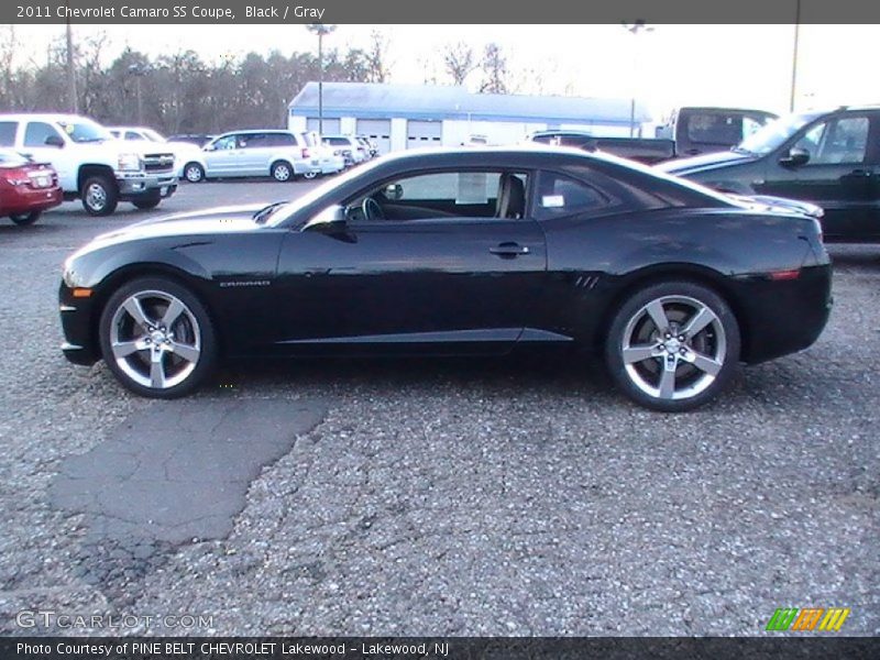 Black / Gray 2011 Chevrolet Camaro SS Coupe
