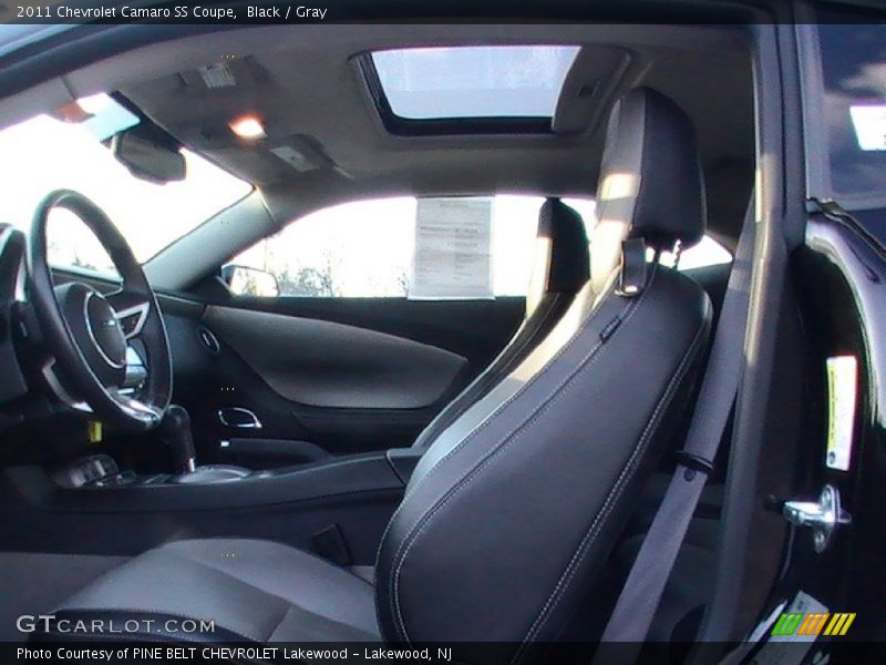 Black / Gray 2011 Chevrolet Camaro SS Coupe
