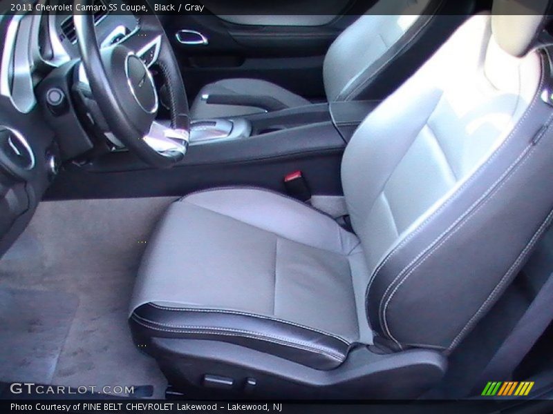 Black / Gray 2011 Chevrolet Camaro SS Coupe