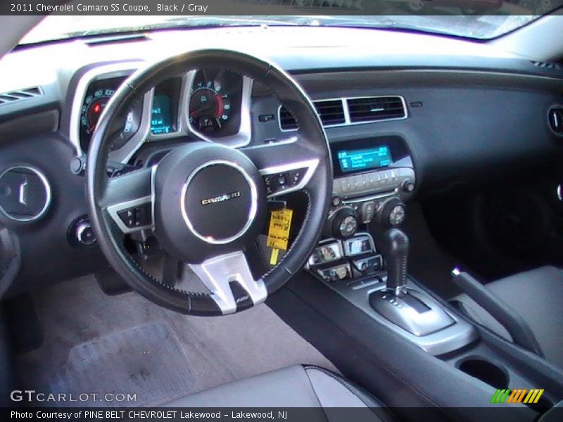 Black / Gray 2011 Chevrolet Camaro SS Coupe