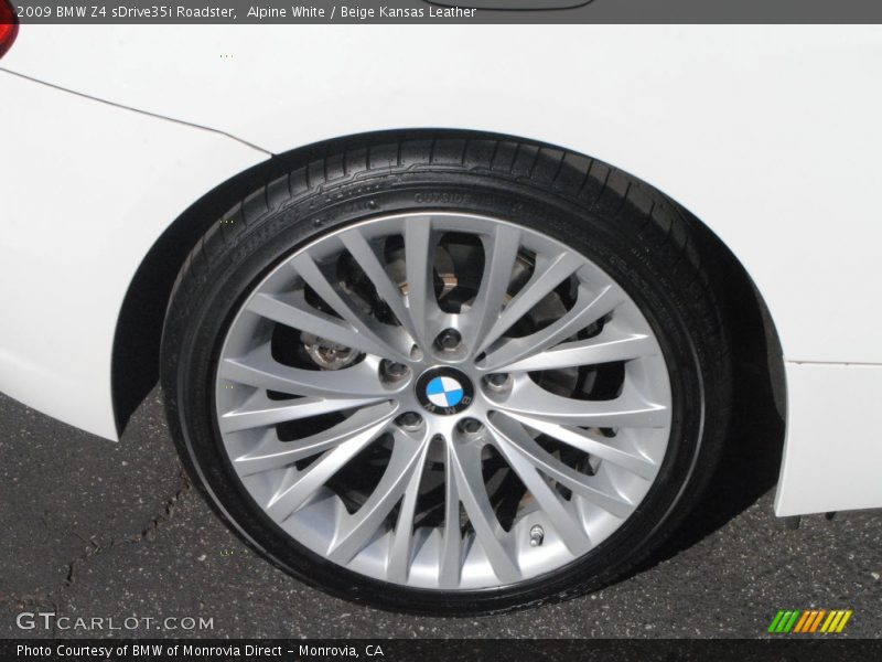  2009 Z4 sDrive35i Roadster Wheel