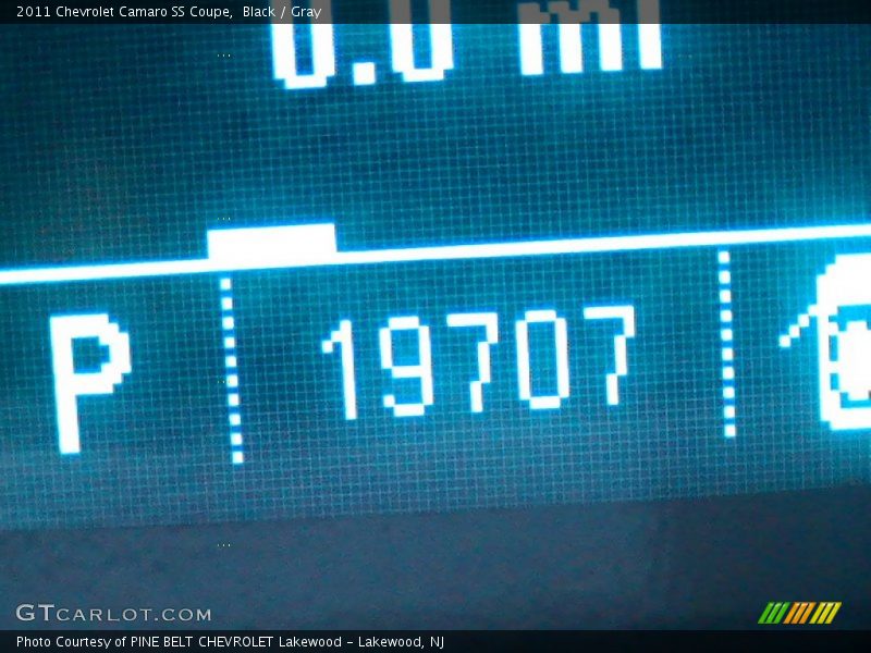 Black / Gray 2011 Chevrolet Camaro SS Coupe