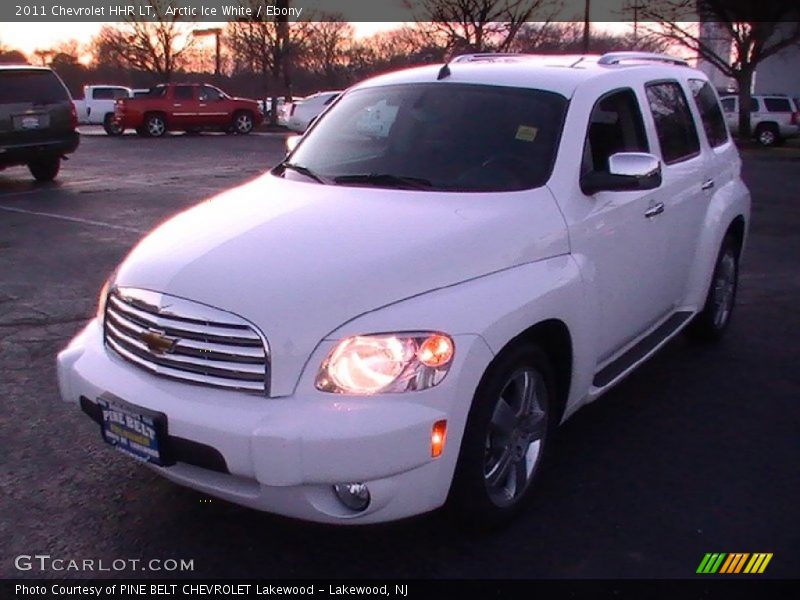 Arctic Ice White / Ebony 2011 Chevrolet HHR LT