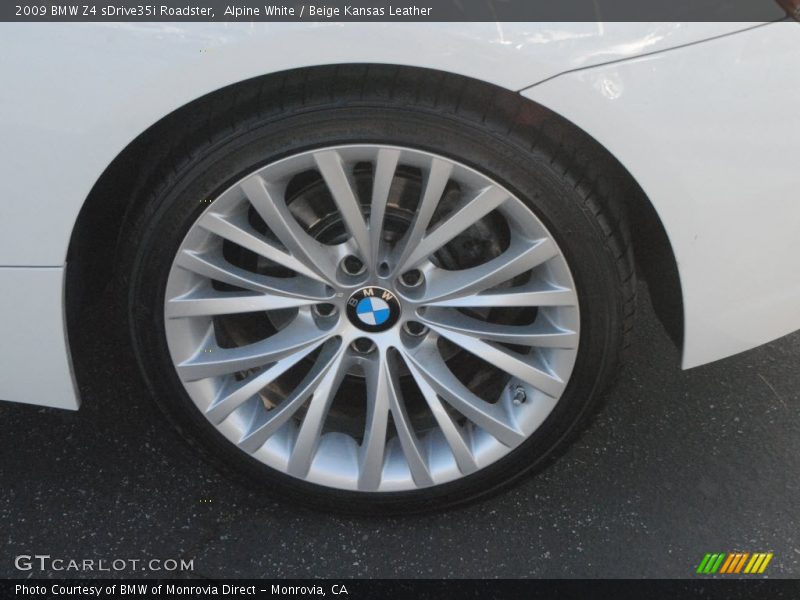  2009 Z4 sDrive35i Roadster Wheel