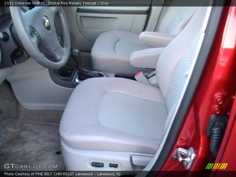 Crystal Red Metallic Tintcoat / Gray 2011 Chevrolet HHR LS