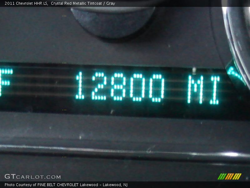 Crystal Red Metallic Tintcoat / Gray 2011 Chevrolet HHR LS
