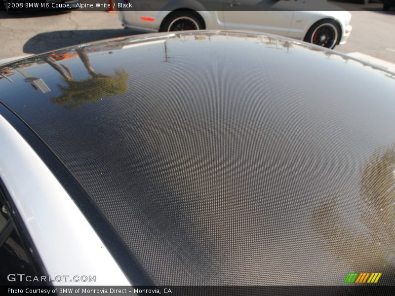 Carbon Fiber Roof - 2008 BMW M6 Coupe