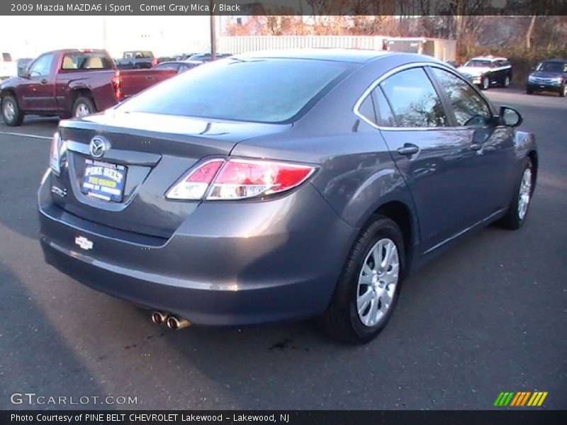 Comet Gray Mica / Black 2009 Mazda MAZDA6 i Sport