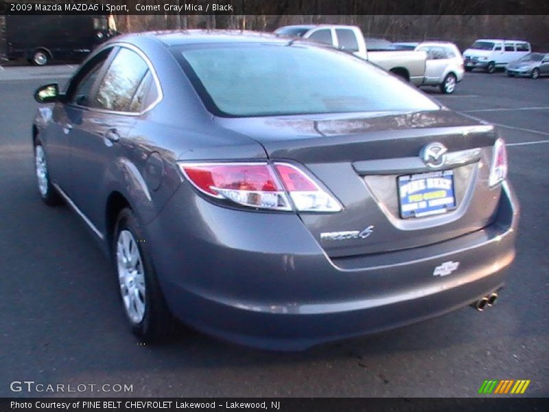 Comet Gray Mica / Black 2009 Mazda MAZDA6 i Sport