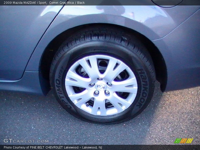 Comet Gray Mica / Black 2009 Mazda MAZDA6 i Sport