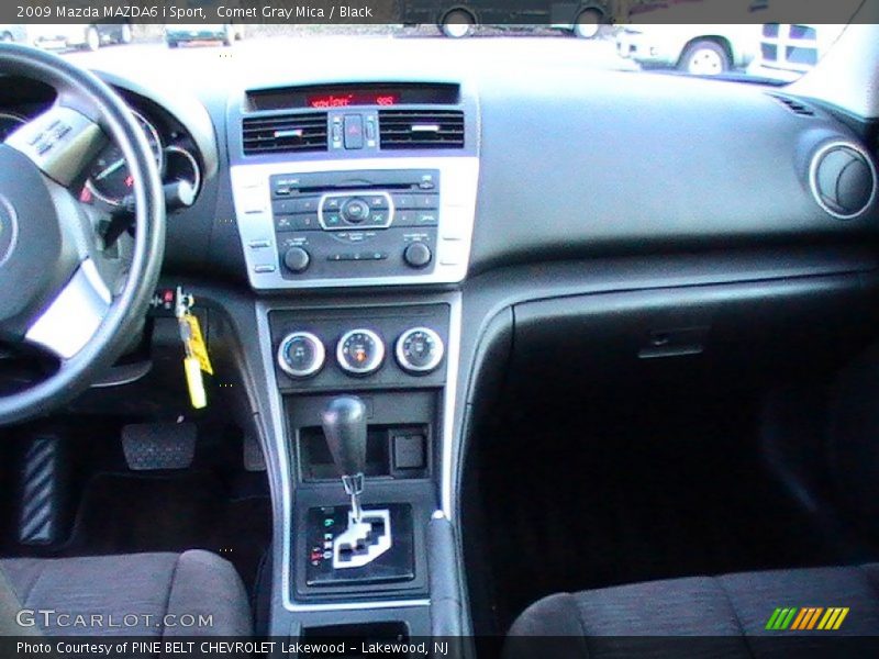 Comet Gray Mica / Black 2009 Mazda MAZDA6 i Sport