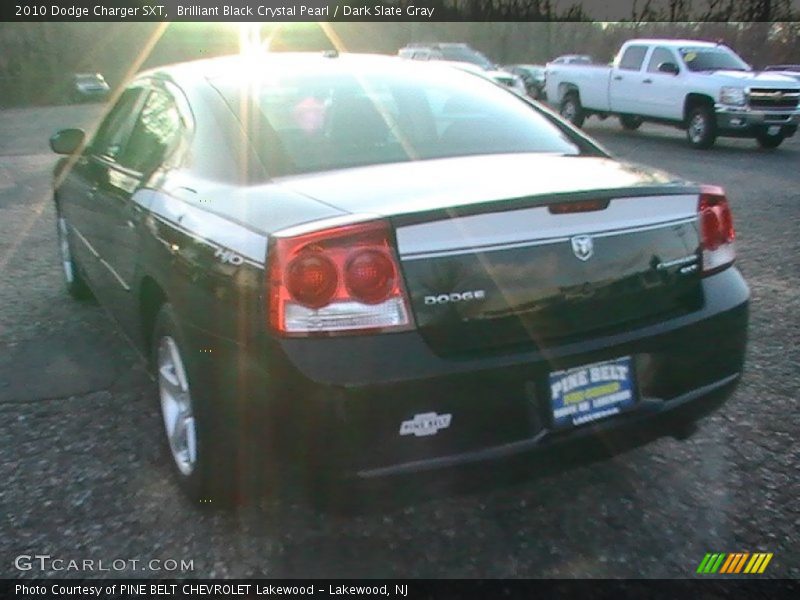 Brilliant Black Crystal Pearl / Dark Slate Gray 2010 Dodge Charger SXT