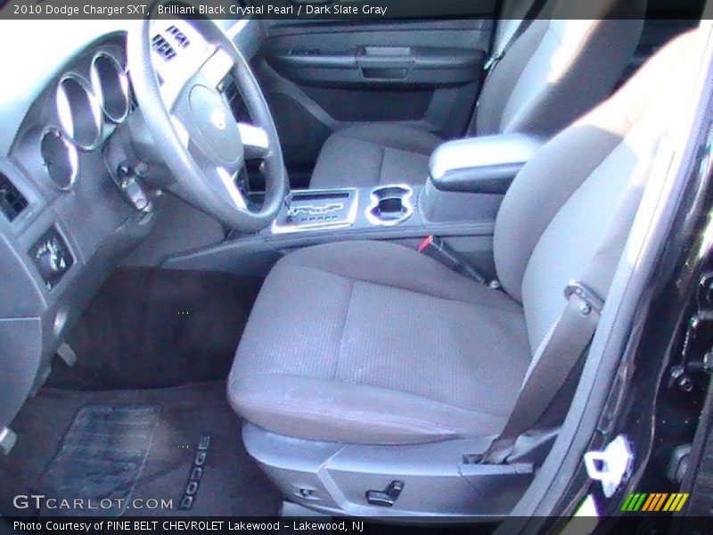 Brilliant Black Crystal Pearl / Dark Slate Gray 2010 Dodge Charger SXT