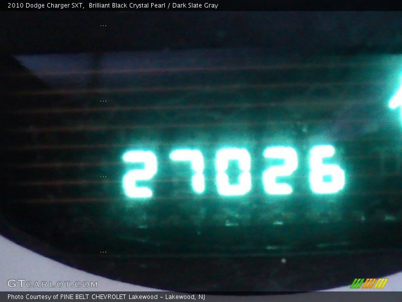 Brilliant Black Crystal Pearl / Dark Slate Gray 2010 Dodge Charger SXT