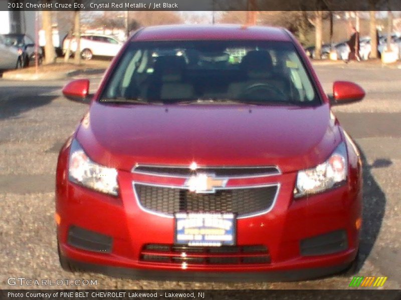 Crystal Red Metallic / Jet Black 2012 Chevrolet Cruze Eco
