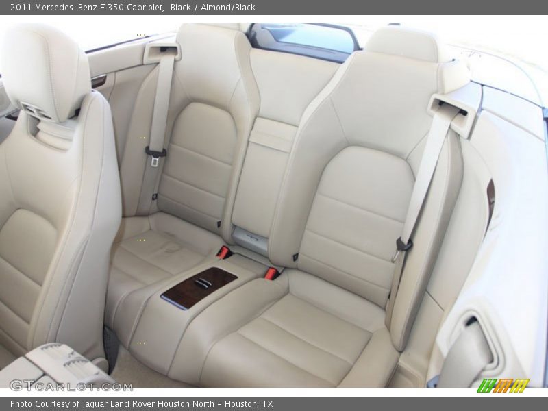 Black / Almond/Black 2011 Mercedes-Benz E 350 Cabriolet