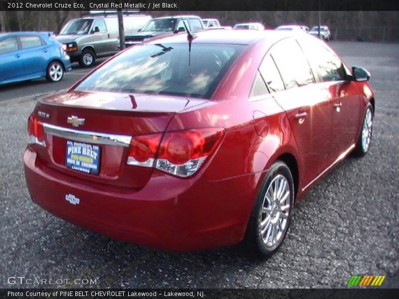 Crystal Red Metallic / Jet Black 2012 Chevrolet Cruze Eco