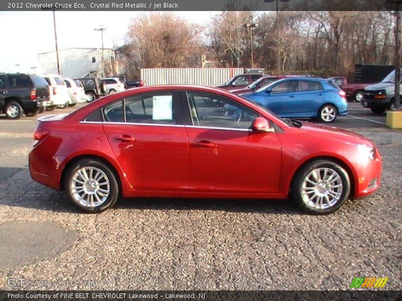 Crystal Red Metallic / Jet Black 2012 Chevrolet Cruze Eco