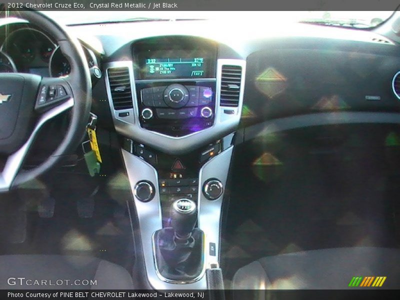 Crystal Red Metallic / Jet Black 2012 Chevrolet Cruze Eco