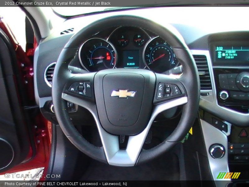Crystal Red Metallic / Jet Black 2012 Chevrolet Cruze Eco