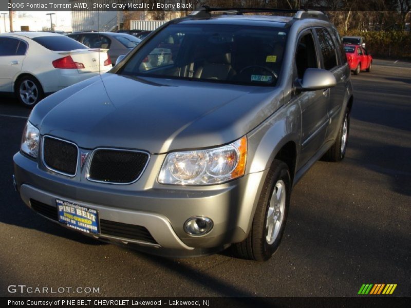 Stone Gray Metallic / Ebony Black 2006 Pontiac Torrent AWD